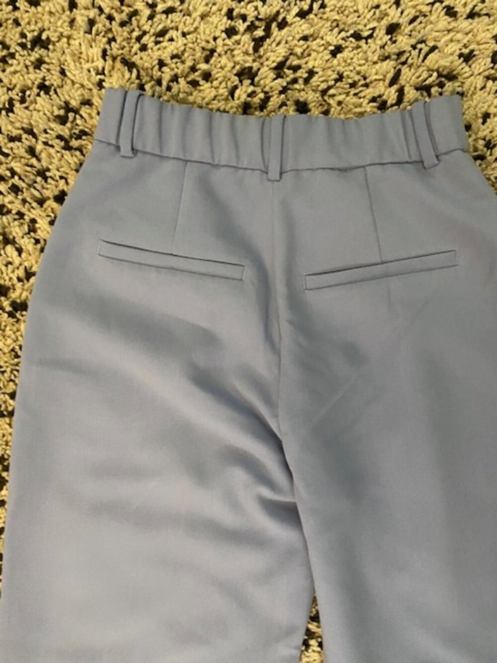Abercrombie & Fitch Sloane Wide Leg Pants 00 Lavender/Pale Blue NWT - Picture 11 of 16